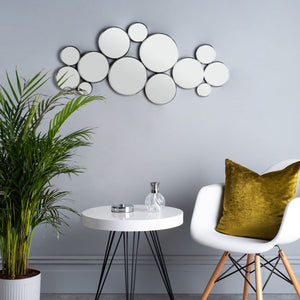 Rectangular Cluster of Mirrored Circles