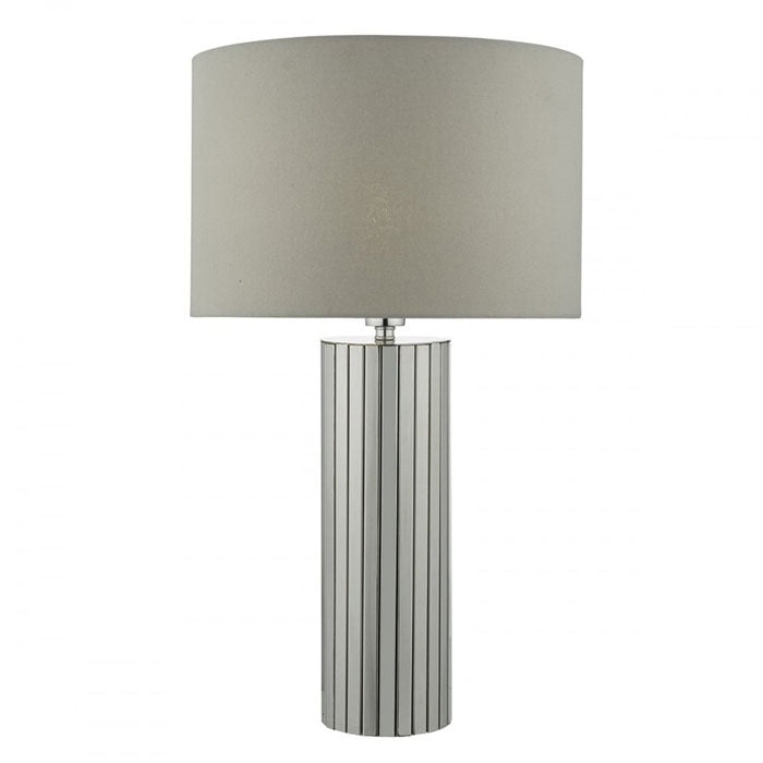 Polished Chrome-Plated Strip Table Lamp