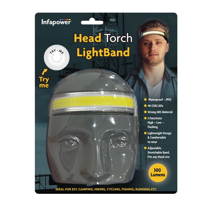 Infapower Head Torch Lightband