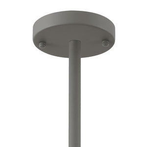 Apollo Telescopic 5-Light in Matt Grey with Copper Finish