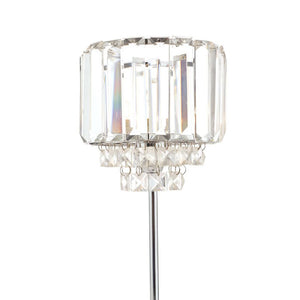 Laura Ashley Vienna Table Lamp Crystal & Polished Chrome LA3569659-Q
