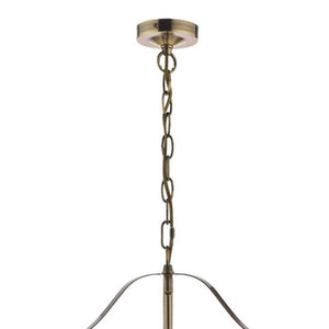 Laura Ashley Harrington 3 Light Pendant Antique Brass LA3734640-Q