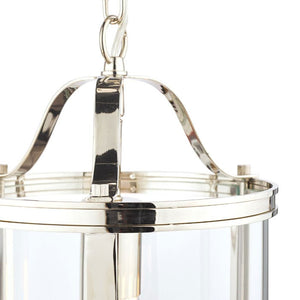 Laura Ashley Harrington Single Pendant in Polished Nickel LA3742247-Q