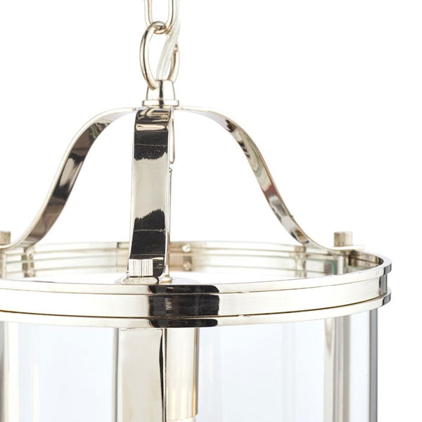 Laura Ashley Harrington Single Pendant in Polished Nickel LA3742247-Q