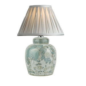 Laura Ashley Elizabeth Ceramic Table Lamp Base Only with Bird Print Design