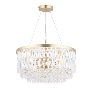 Laura Ashley Rhosill Grand 4 Light Pendant Matt Antique Brass LA3756207-Q