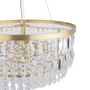 Laura Ashley Rhosill Grand 4 Light Pendant Matt Antique Brass LA3756207-Q