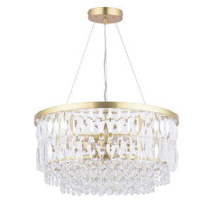 Laura Ashley Rhosill Grand 4 Light Pendant Matt Antique Brass LA3756207-Q