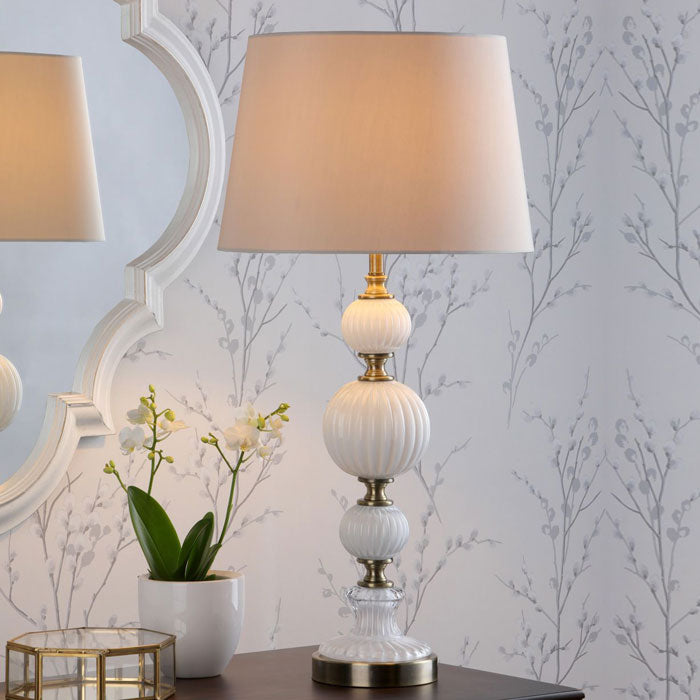 Laura Ashley Croxden Table Lamp complete with Shade LA3756245-Q