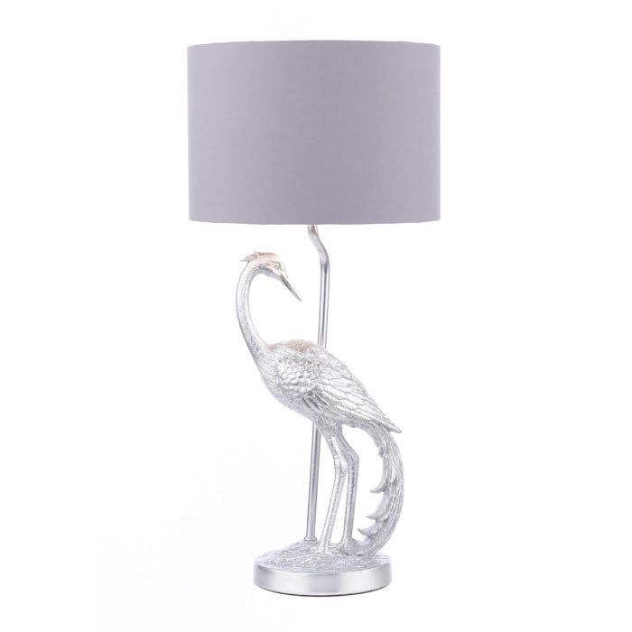 Laura Ashley Tregaron Table Lamp Silver LA3756326-Q