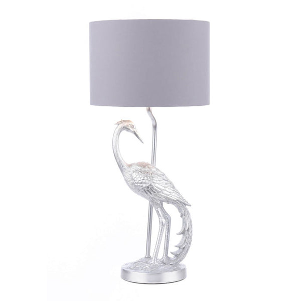 Laura Ashley Tregaron Table Lamp Silver LA3756326-Q