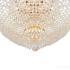 Maytoni Bella 8-Light Gold & Crystal Grand Chandelier DIA750-TT50-WG