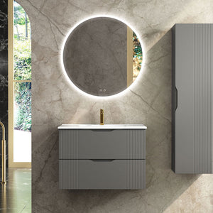 Round LED Bathroom Mirror in 600mm or 800mm