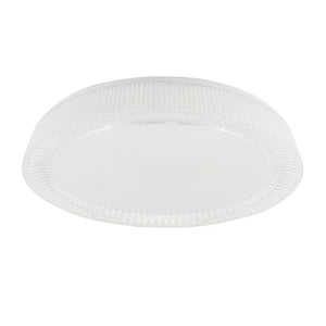 Modern Flush Faceted LED Ceiling Light with Crystal Effect