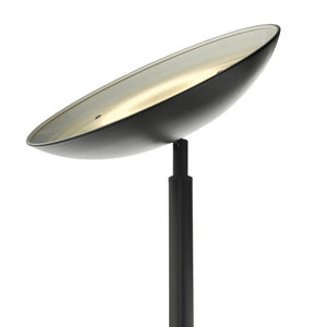 Matt Black LED Mother & Child Floor Lamp