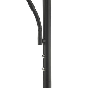 Matt Black LED Mother & Child Floor Lamp