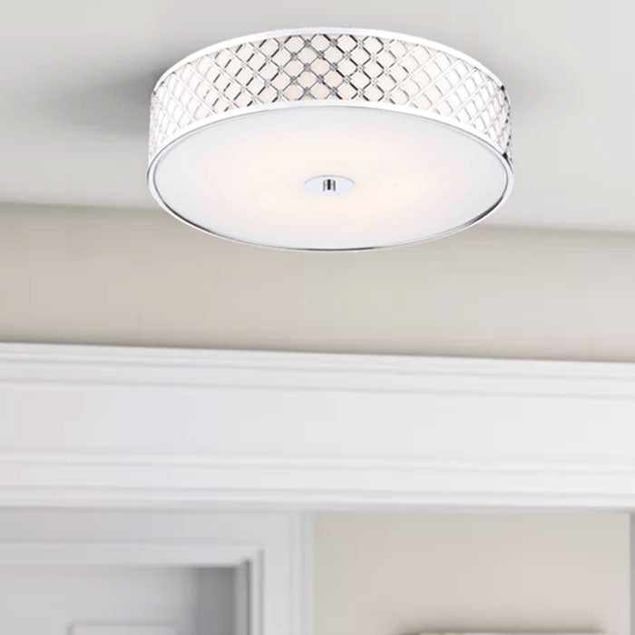 5-Light Polished Chrome Ceiling Light