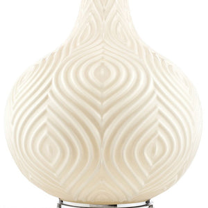 Laura Ashley Grace Table Lamp Patterned Glass with Shade LA3742272-Q